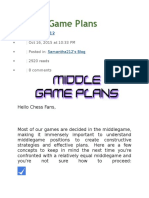 Middle Game Plans