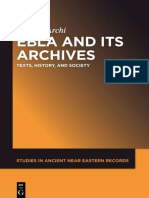 Archi-Ebla and Its Archives 2015