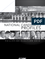 National Candidates' Profiles (2010 Elections)