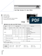 Temperature Controller: Universal Input - Output and High Accuracy 0.5 Class 250ms