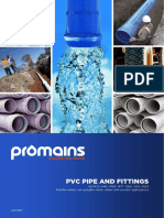 Promains PVC Pipe and Fittings Product Guide Jan 2012 2