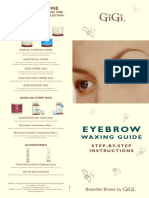 Eyebrow Waxing Guide