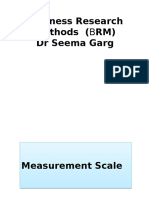 Business Research Methods (BRM) DR Seema Garg