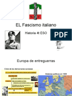 EL Fascismo Italiano