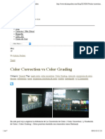 Color Correction Vs Color Grading