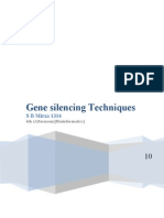 Gene Silencing Techniques