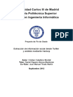 Extracción de Información Social Desde Twitter y Análisis Mediante Hadoop