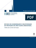 Estudo de Coordenação e Seletividade Da Proteção de Uma Planta Industrial - Tallita