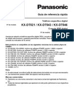 Manual Panasonic KX DT543