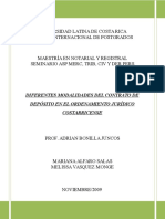 Contrato de Deposito en Costa Rica