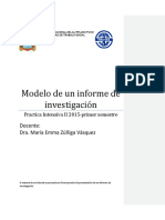 Modelo de Un Informe de Investigacion PDF