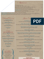 Il Pasticcio Restaurant & Wine Bar Dinner Menu