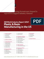 Plastic & Resin Manufacturing in The US Industry Report PDF