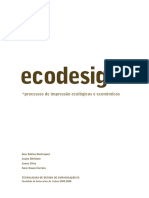 Ecodesign: Processos de Impressão Ecológicos e Econômicos