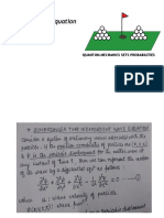 Schrodinger Equation