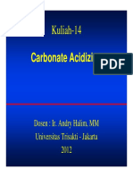 Carbonate Acidizing AH