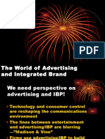 The World of Advertising and Integrated Brand Promotion