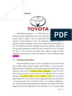 TOYOTA - SWOT Analysis