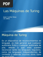 Las Máquinas de Turing