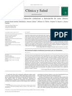 Análisis Funcional en Evaluación Conductual y Formulación de Casos Clínicos PDF