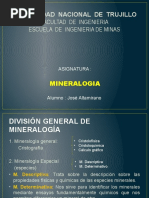 Introduccion A La Mineralogia Descriptiva