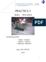 Informe Practica 5 Teclados