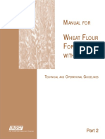 MANUAL For Wheat Flour Fortification - Technical Guidelines