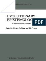 Werner Callebaut - Evolutionary Epistemology