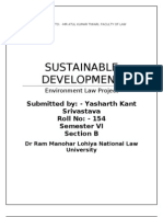 Sustainable Development