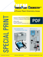 Impact of Film-Forming Amines On The Reliability of Online Analytical Instruments Marco Lendi