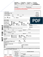 Philippine Passport Application Form