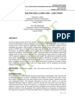 Load Flow Analysis For A 220KV Line - Case Study