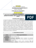 Pliego de Condiciones Obras Polideportivo 005 2015 1