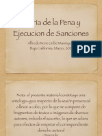 Teoria de La Pena y Ejecucion de Sanciones