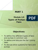 1-6 Types of Pumps and Fans