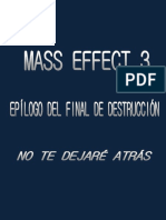 Epílogo Alternativo Mass Effect 3