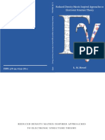 Reduced Density Matrix Inspired Approaches To Electronic Structure Theory