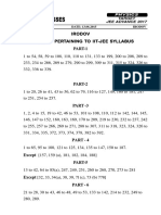 Irodov Problems Pertaining To Iit-Jee Syllabus: PART-1