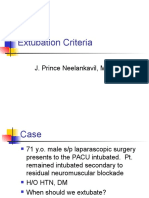 Extubation Criteria