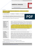 Hipertension Intrabdominal y Sindrome Compartimental Abdominal