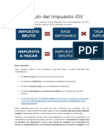 Calculo IGV, Credito Fiscal, Prorrota, Declaración y Pago IGV