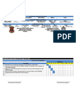 Cuadro de Actividades Informe de Pasantias