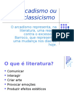 Trabalho de Português - ARCADISMO