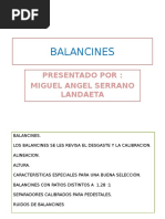 Balancines y Empujadores