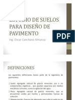 Estudio de Suelos para Diseño de Pavimento PDF