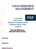 Human Resource Management