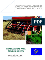 Agricultura de Conservacion - Sembradoras para Siembra Directa