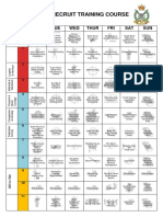 Army Recruit Course Day by Day V8