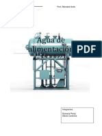 Aguas de Alimentación de Calderas PDF