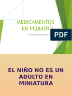 Medicamentos en Pediatría